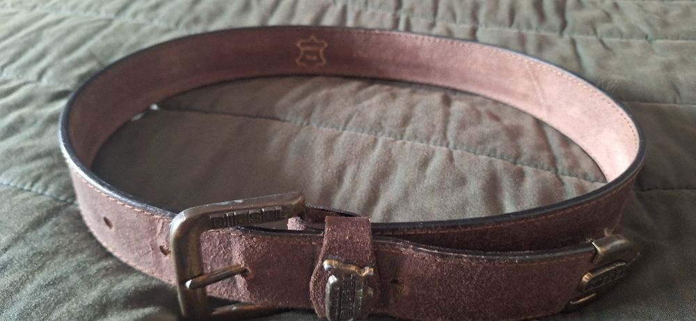 Нов мъжки кожен колан 100 см и 90 см Diesel