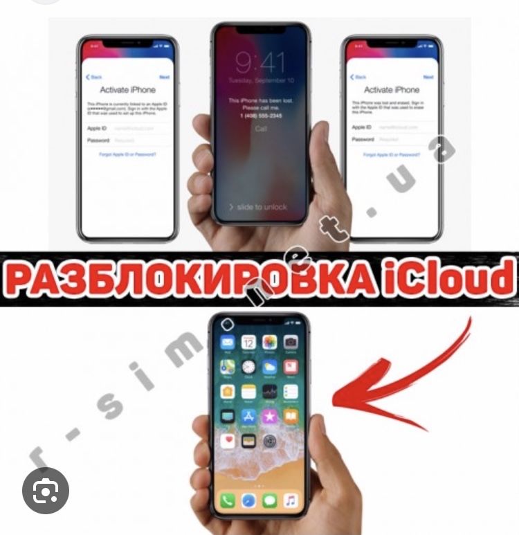 Разблокировка Apple ID (iCloud) со статусом - - Clean и Lost!