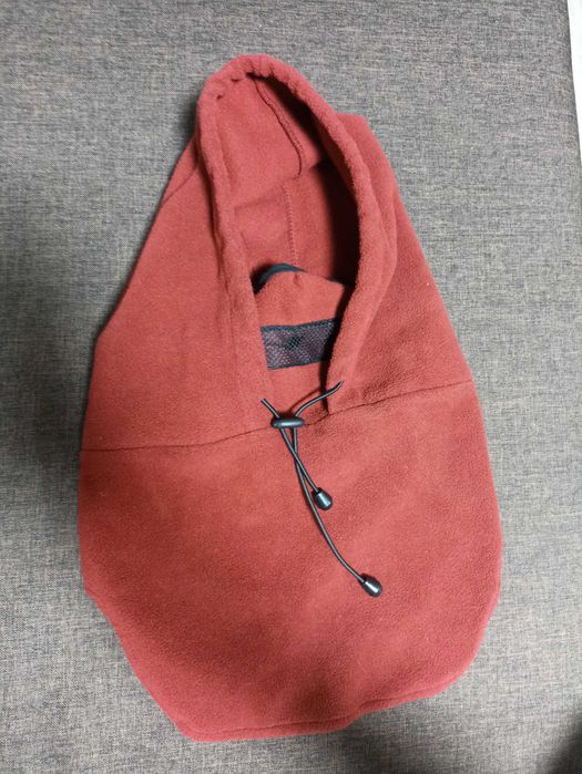 Балаклава флис бордовая