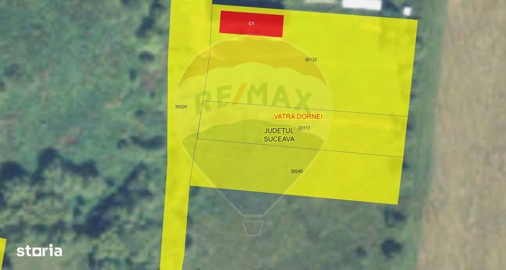 Teren 832mp Vatra Dornei / Strada Zimbrului