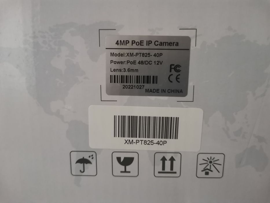 Camera supraveghere exterior 4MP PoE IP