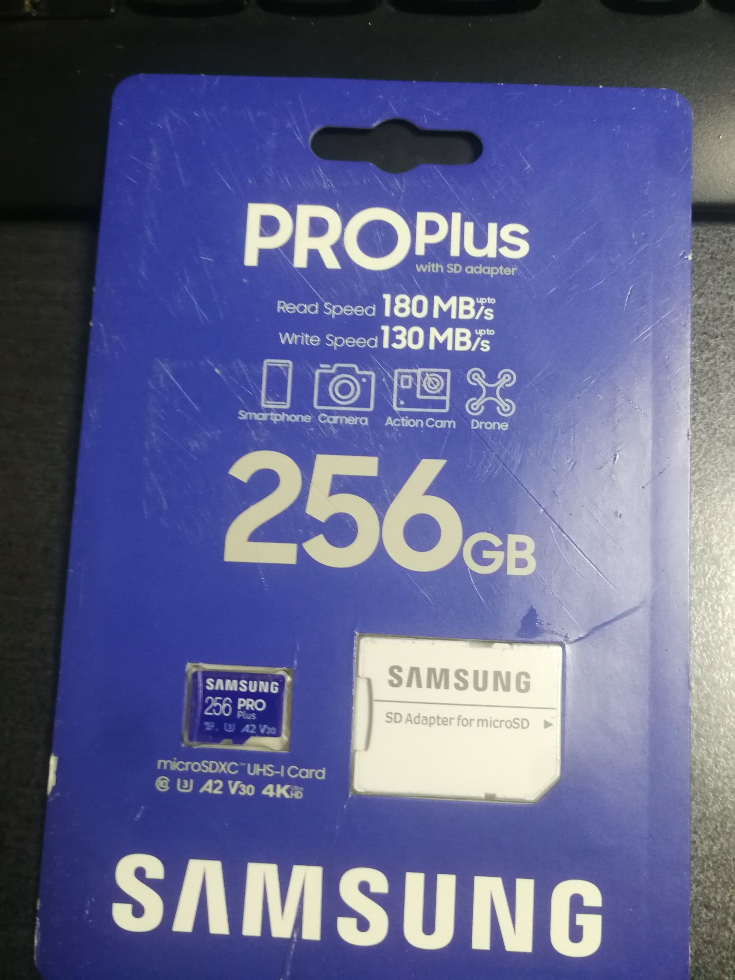 Card de memorie Samsung PRO Plus microSD | Capacitate: 256 GB