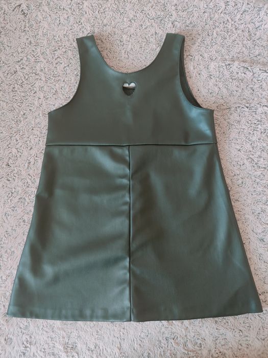 Sarafan imitatie piele Zara