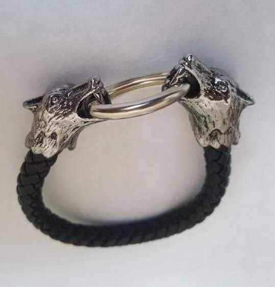 Bratara VIKINGA LUP, bracelet Viking Wolf