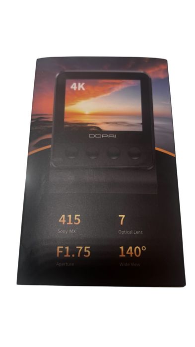 Видеорегистратор DDPAI 4K Z50 GPS WiFi двойна камера, паркинг режим