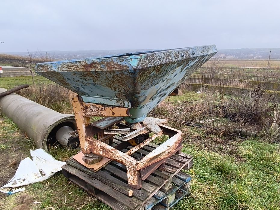 Mig/ împrăștietor de îngrășăminte cu disc de inox