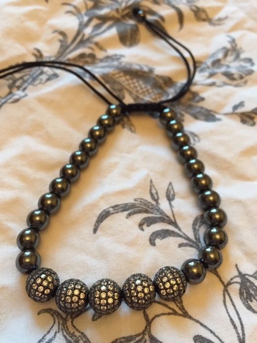 Bratari Anil Arjandas Lux Placate Aur Argint Cristale Swarovski unisex