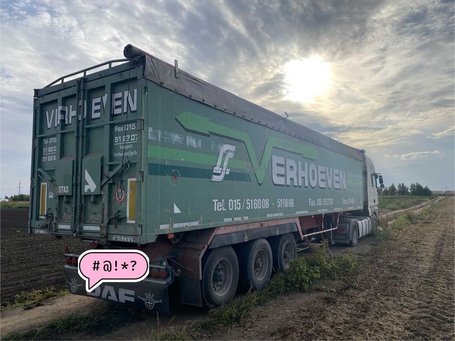 Semiremorca cereale STAS 60 mc