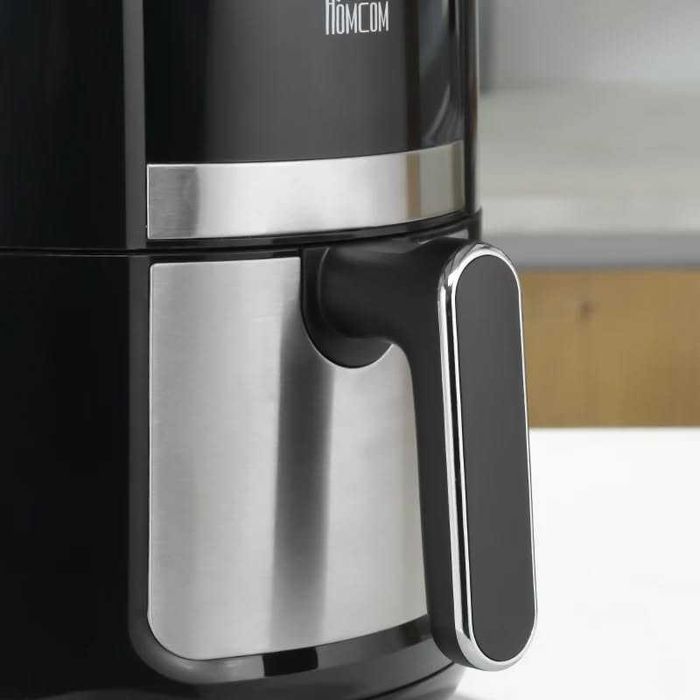 Фритюрник HOMCOM 4L с горещ въздух, 12 програми, температура 80-200°C