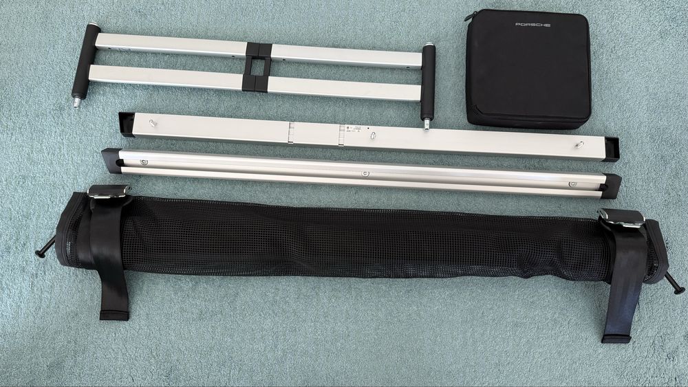 KIT complet separator/organizator portbagaj original Porsche Cayenne