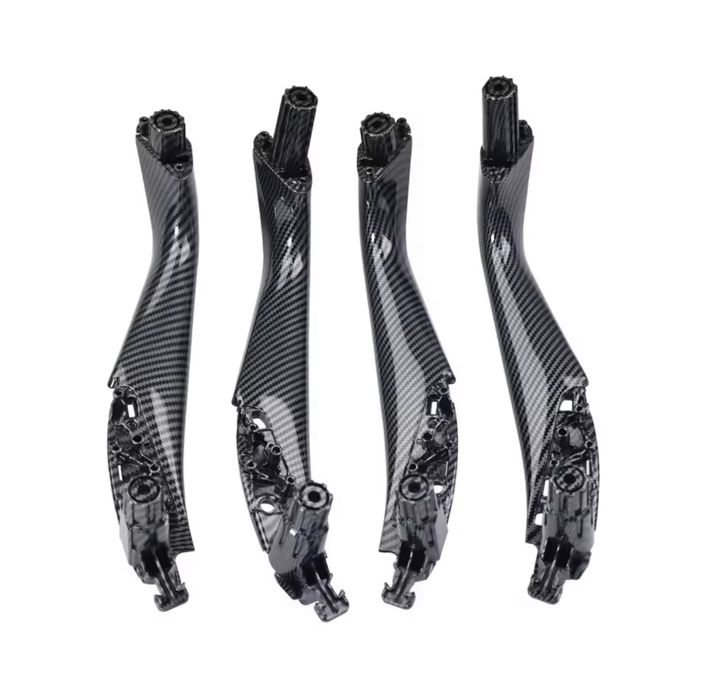 Set manere interior fata usa carbon Bmw Seria 5 G30 G31 negru bej crem