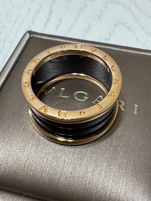 BVLGARI B.ZERO1 золотое кольцо