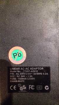 Захранващ адаптер AC/AC 240/ 24V AC 1.5A адаптер