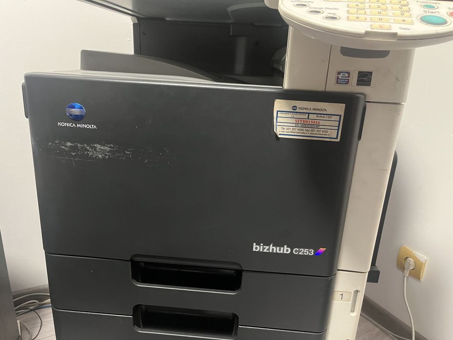 konica minolta bizhub 253