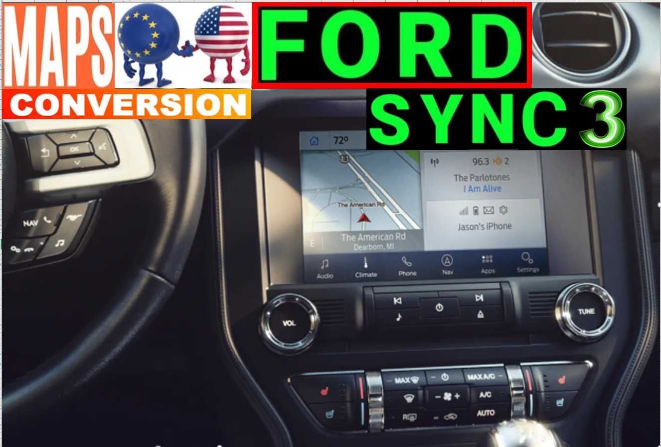2024 навигация ъпдейт Ford Форд Sd Card Сд Карта USB map update EU BG