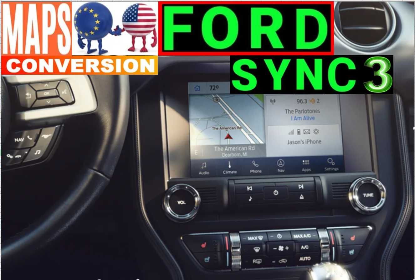 2025 навигация ъпдейт Ford Форд Sd Card Сд Карта USB map update EU BG