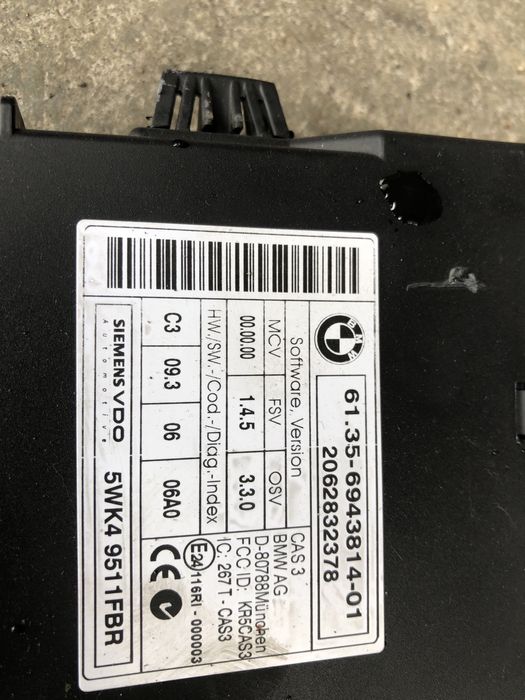 Компютър/еку/ключ бмв 3 е90/91 330хд ( computer bmw 3 e90/91 330xd 231