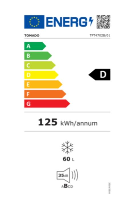 Нов!!! Свободно стоящ Фризер Tomado - 60 литра