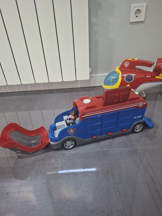 Paw patrol Пес патрул автобус и хеликоптер