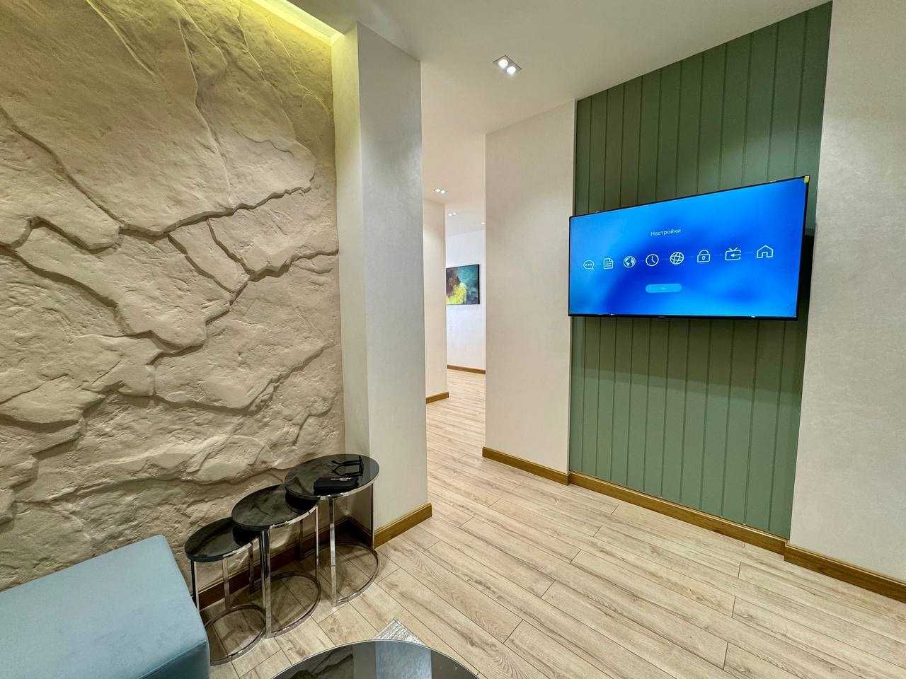 *Dream House 2комнатная квартира с дизайнерским ремонтом*Площадь62м²;