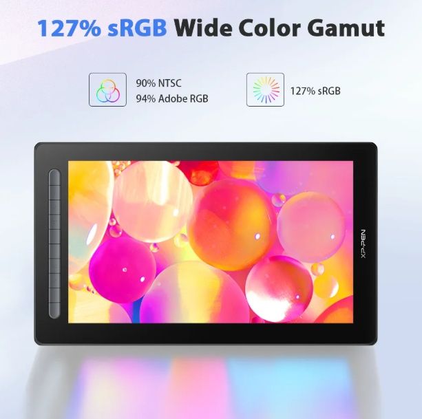 Xppen Artist 16 Pen Display 2nd Generation Pink / Roz