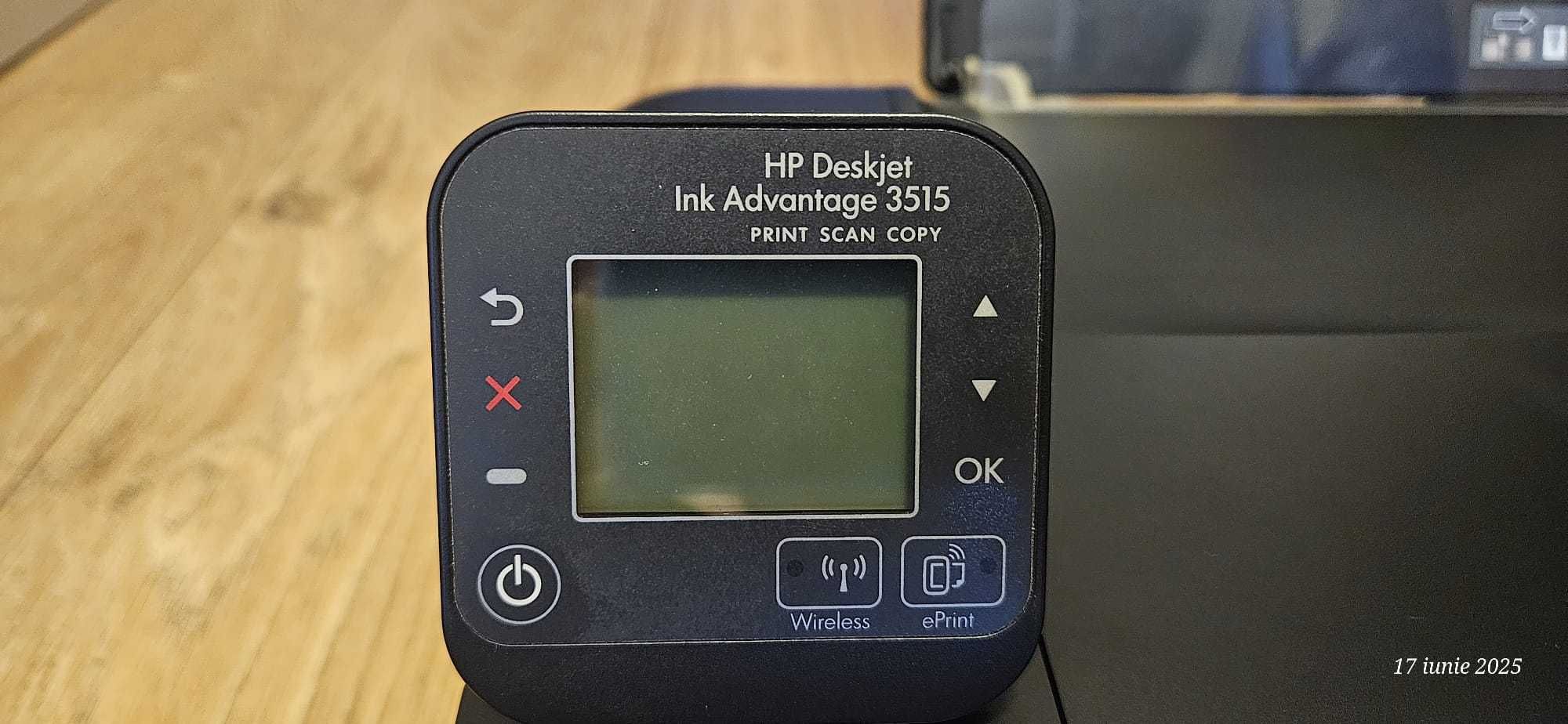 Imprimanta multifuncționala HP 3515, copy/scan/wireless