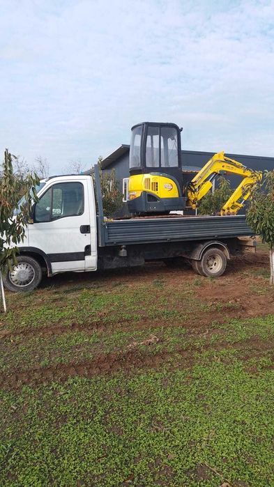 Prestări servicii excavator/Iveco basculabil
