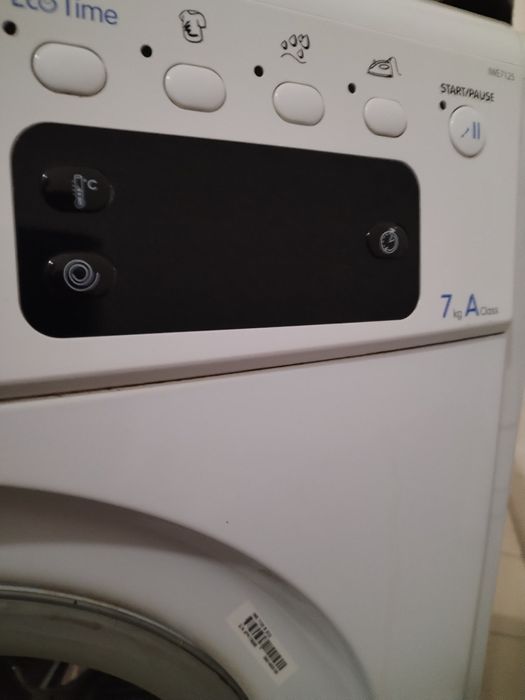 Пералня Indesit – 7 кг, 1200 оборота, енергиен клас A