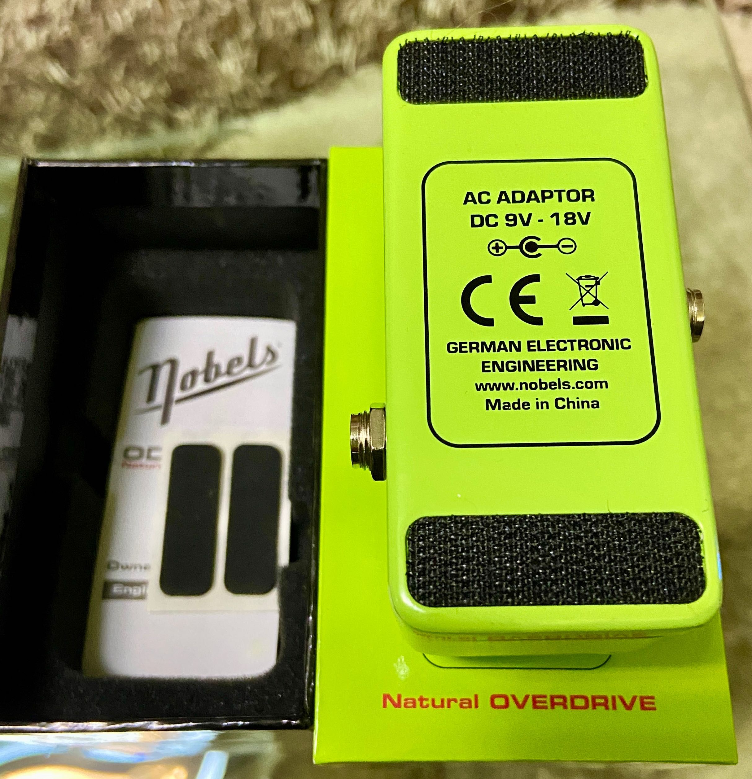 Nobels ODR-Mini Overdrive pedala chitara tip Nashville