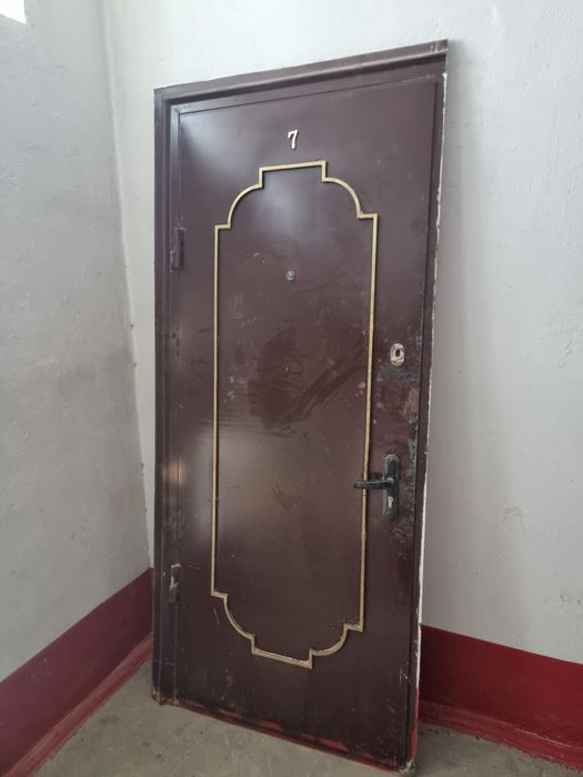 Железная входная дверь