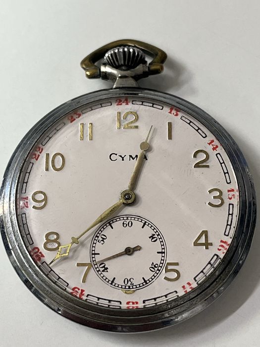 CYMA военен джобен часовник от Втората световна война