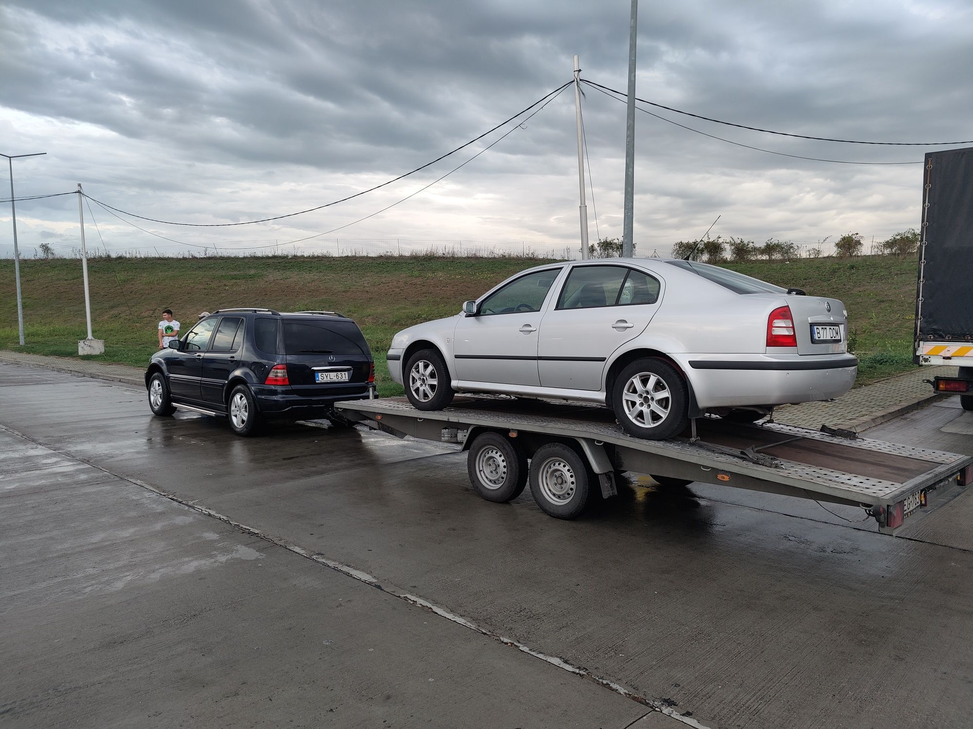 Tractari depanari platforma auto non stop Arad Ungaria