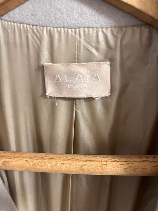 Зимно вталено палто Alaia