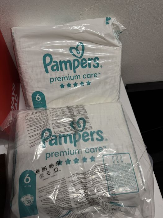 Памперси pampers premium care размер 6