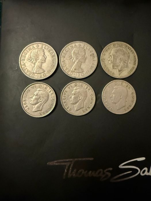 Monede antice nichel cu argint