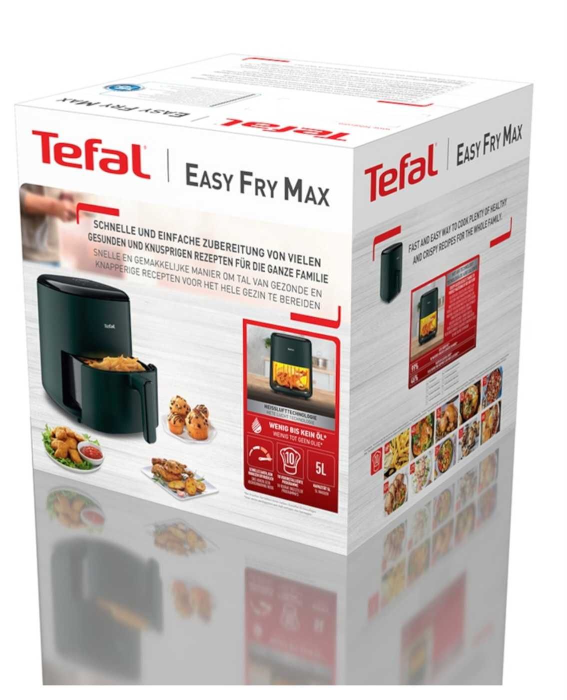 Sigilat- Friteuza aer cald Tefal Easy Fry Max EY245310,  5L, 1500w