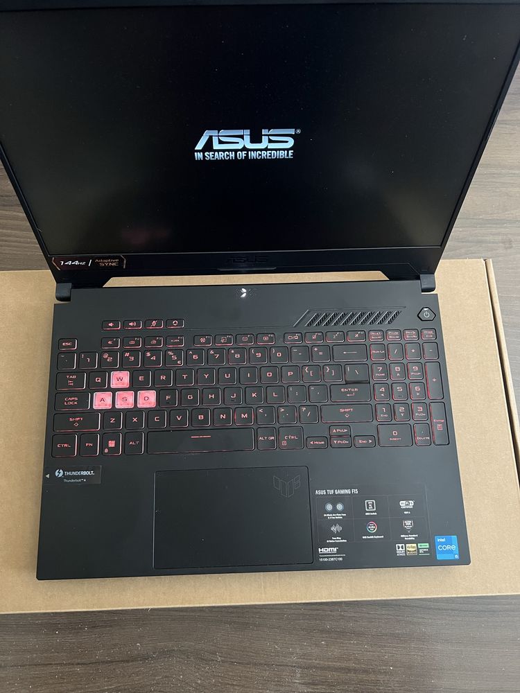 Геймърски Лаптоп ASUS TUF F15 FX507ZC4 Гаранционен!!!