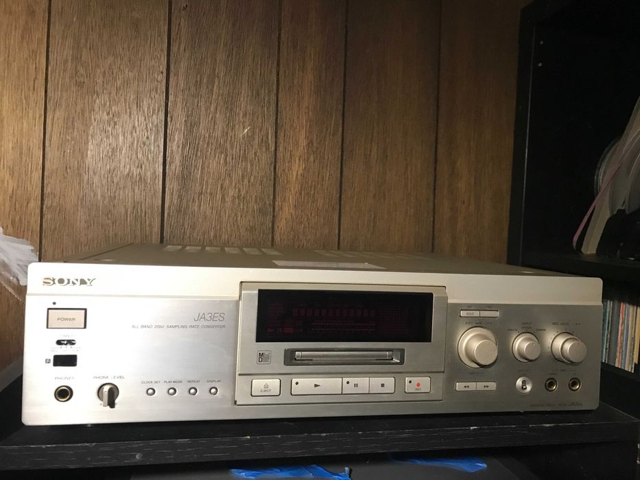 Sony MDS JA-3 ES minidisc defect