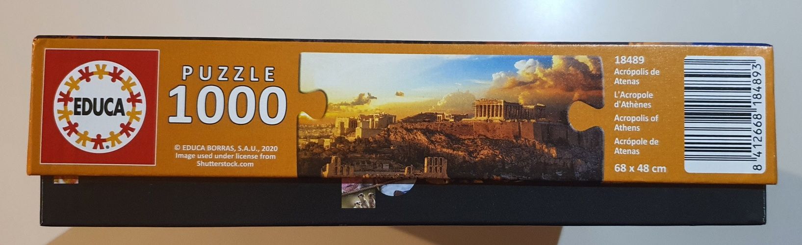 Puzzle "Acropolis of Athens" - 1000 piese - EDUCA