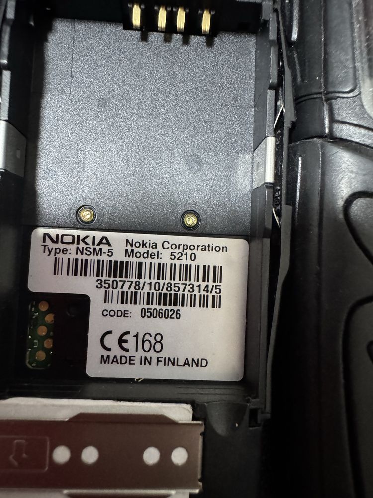 Nokia 5210 black ca nou
