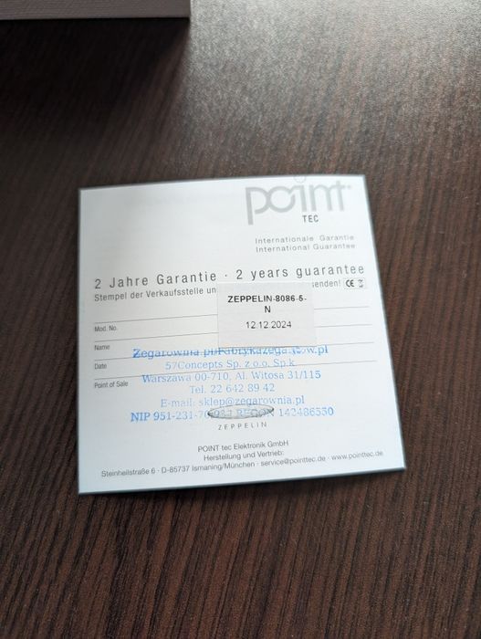 Ceas barbatesc Zeppelin Hindenburg Solar 8086-5-N (quartz)