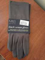 Marks & Spencer оригинални НОВИ сиви дамски ръкавици