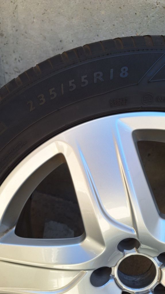 Оригинални Джанти Ауди A6 5х112R18 ET38 и гуми  Dunlop 235х55R18