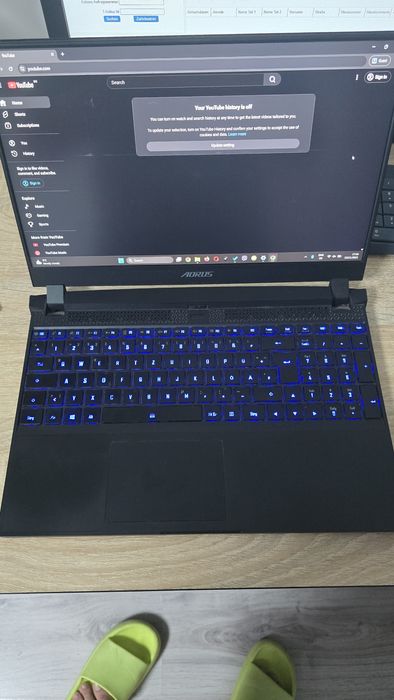Laptop GIGABYTE 15.6 i7-10870H, Nvidia RTX3060 16GB RAM, 512GB SSD