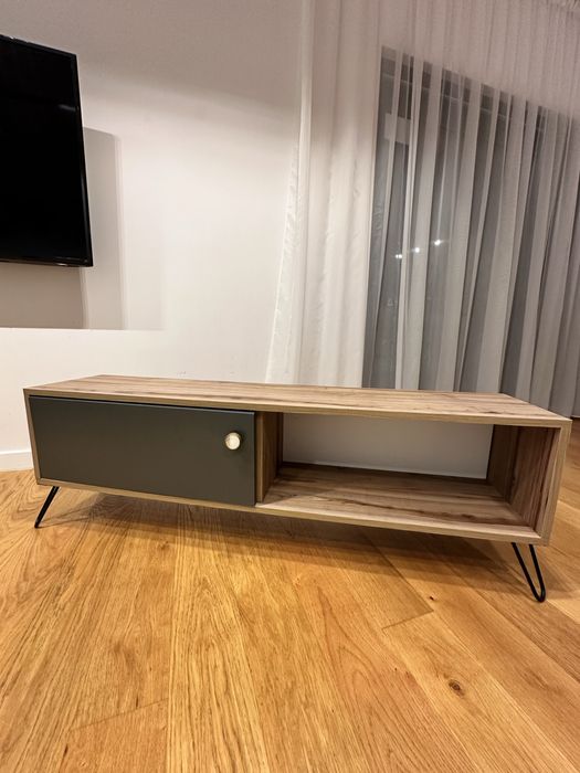 Comodă TV modernă / Suport TV stil scandinav / industrial