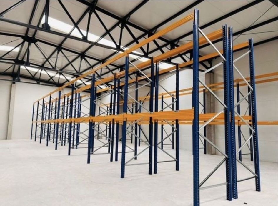 Rafturi metalice depozitare paleti industriale r56