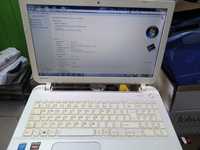 Laptop toshiba satellite skullcandy alb