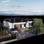 Casa moderna pe un singur nivel, 4 camere, 120 mp, Bistrita
