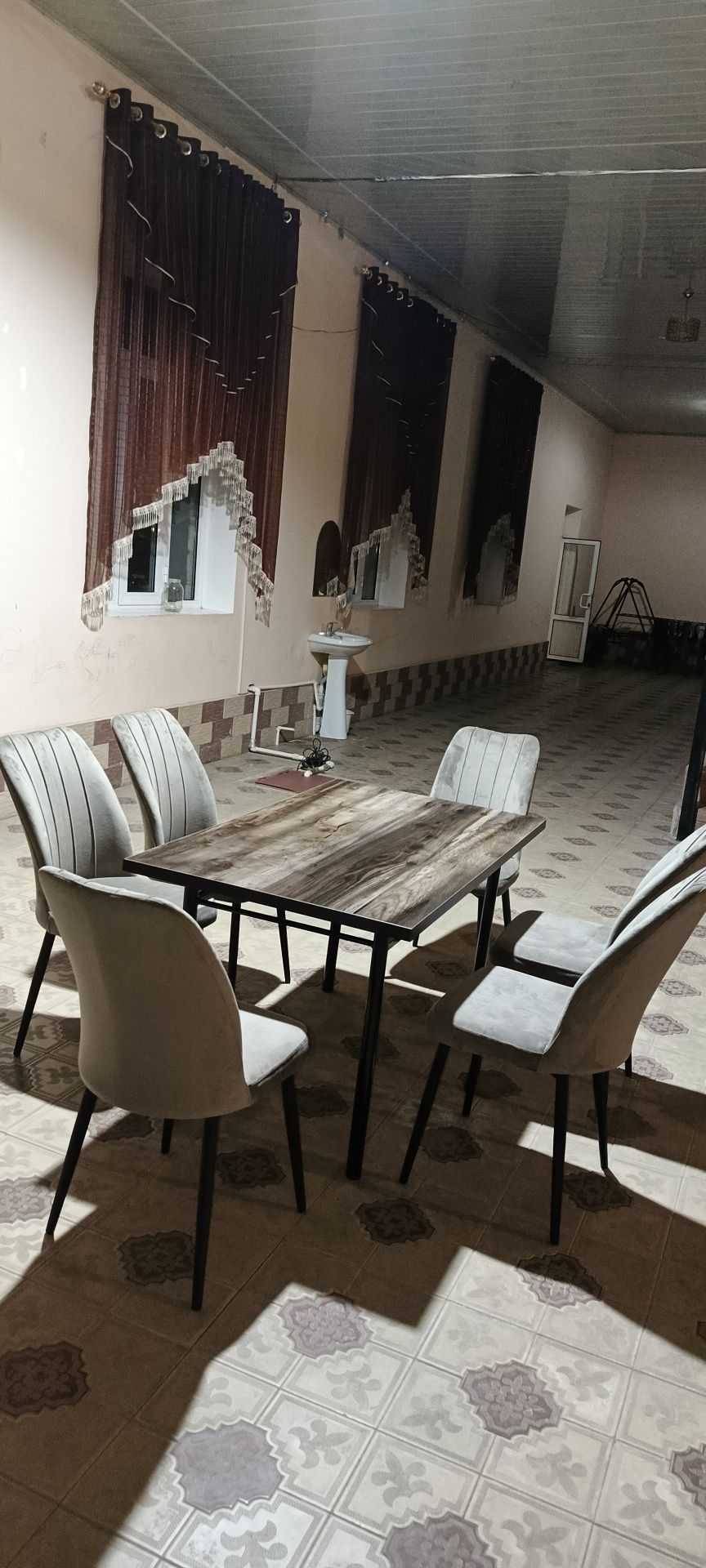 Турецкий стол стул ишлаб чикарамиз
