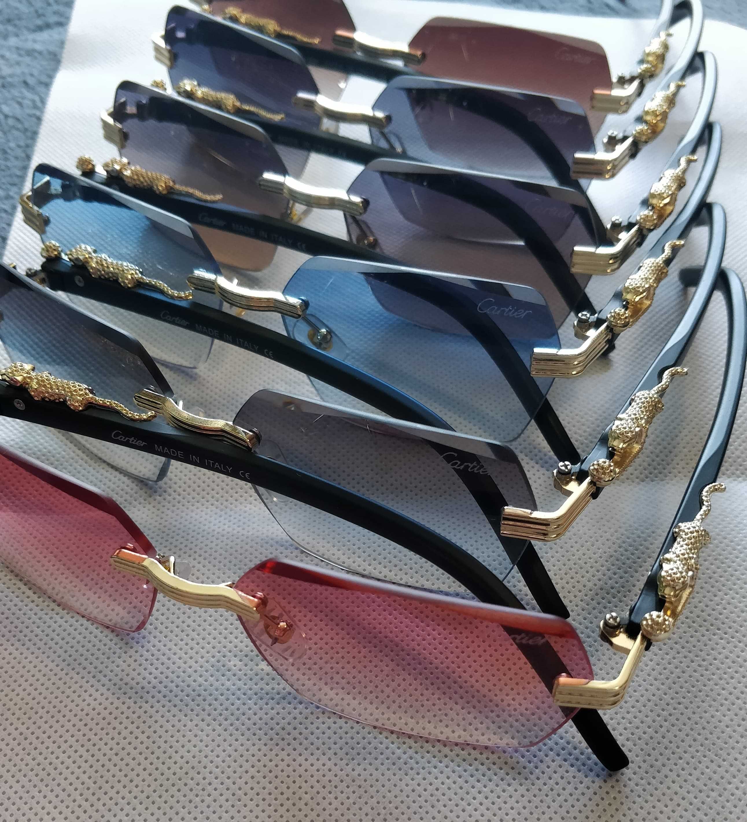 Ochelari de soare Cartier, diverse modele. Saculet si laveta incluse